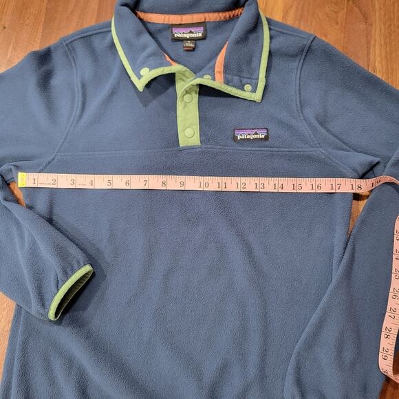 Patagonia Micro D Snap-T Fleece Pullover Size Small - Picture 4 of 6